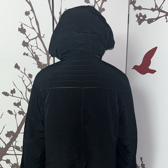 ⭐️ HOST PICK ALIA Size M Womens Black&Grey/White Faux Fur Winter Jacket/Coat $60 - Picture 7 of 14